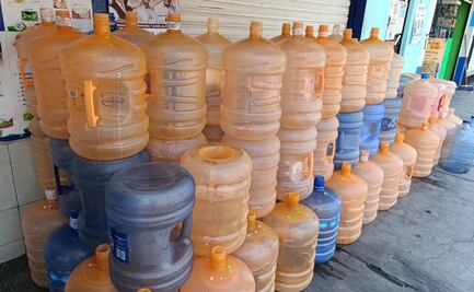 Venta de garrafones de agua potable aumenta 300% en Ecatepec por tercera onda de calor