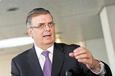 Ebrard presenta plan para Centroamérica