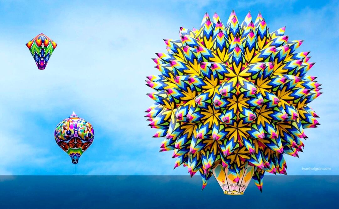 This edition’s theme will be Pre-Hispanic codices and there will be more than 200 sky lanterns - Photo: Taken from the Cantoya Fest's official Facebook page