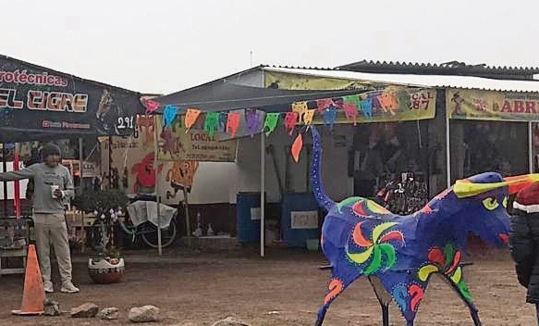 Imepi verificó centros de pirotecnia, como San Pablito. Foto: Rebeca Jiménez / EL UNIVERSAL