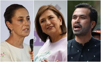 Segundo debate presidencial: ¿Cuál será el orden de participación de Sheinbaum, Gálvez y Máynez?