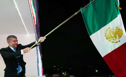 Mauricio Tabe clama por la unidad nacional, la libertad y la democracia en el grito de independencia de la MH