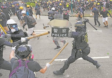 Hong Kong: vuelve la violencia a protestas
