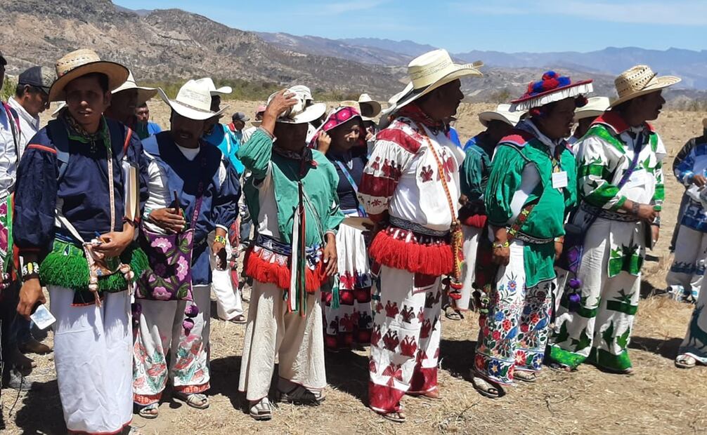 Comunidad wixárika. Foto: Archivo