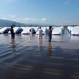 Se inunda planta de Honda en Celaya