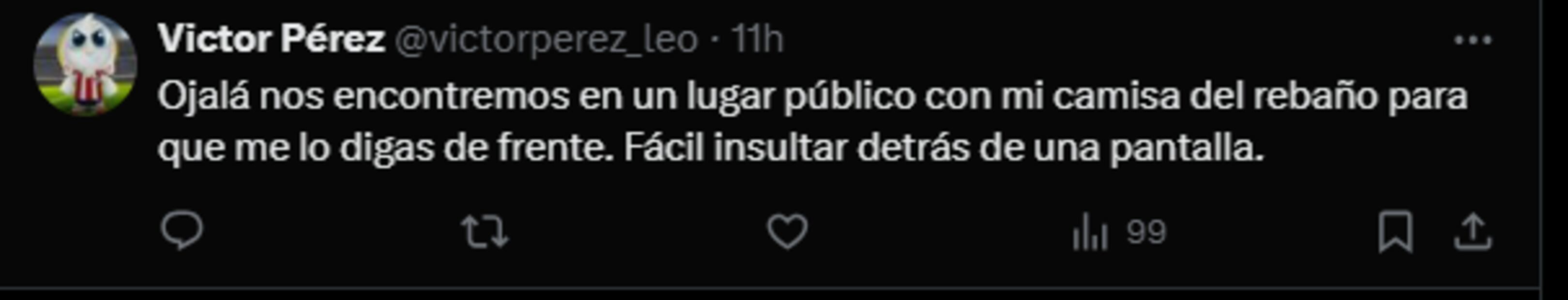 Las amenazas de aficionados de Chivas hacia Álvaro Morales