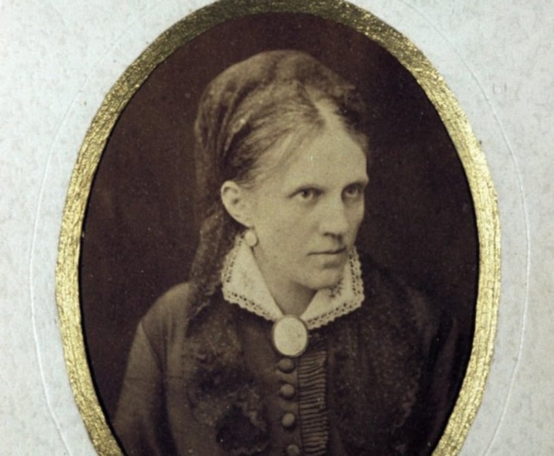 Retrato de Grigórievna, quien jugaría un rol clave como curadora y administradora del legado de Dostoyevski. Crédito: Hermida Editores