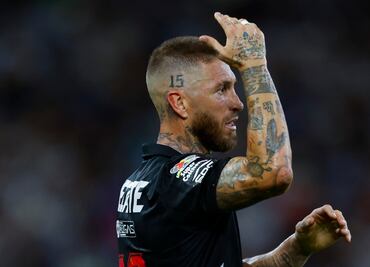 Sergio Ramos revienta al arbitraje de la Liga MX por sus dos goles anulados: "Esto solo pasa aquí"