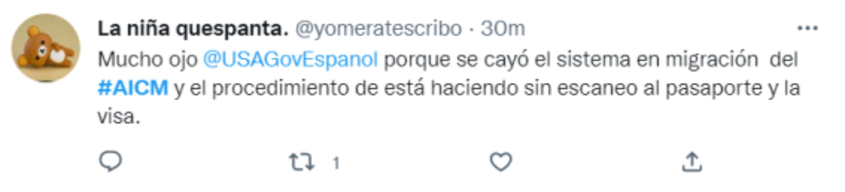 Colapsa AICM. Fallas en sistema de Migración y banco de niebla afectan operaciones