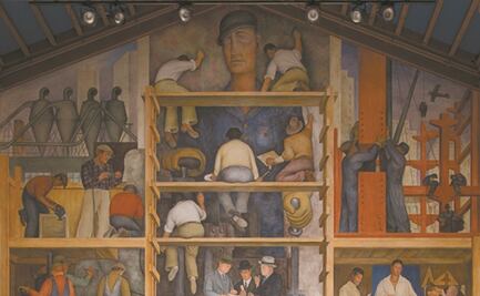 Se desata polémica en San Francisco por este mural de Diego Rivera