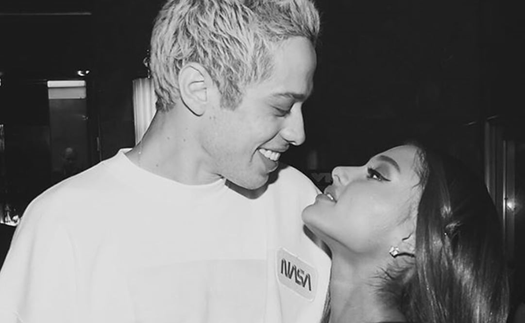 Ariana Grande y Pete Davidson (Foto tomada de Instagram: @arianagrande)