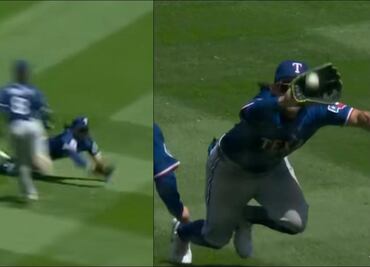 VIDEO: Atrapadón de Alejandro Osuna en su debut en Grandes Ligas; el mexicano se lució con joyita a la defensiva