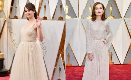 Famosas desfilan por alfombra roja del Oscar 2017