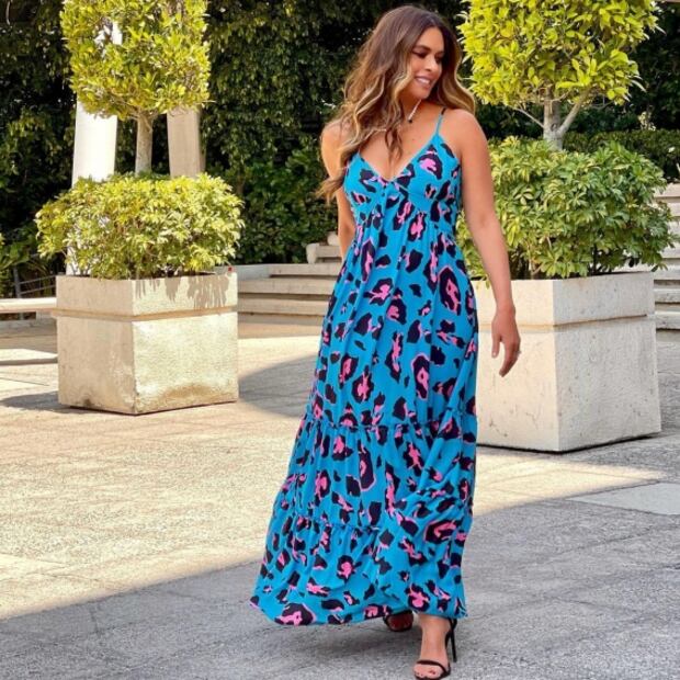 La peor vestida de la semana es Galilea Montijo con tu look tie-dye