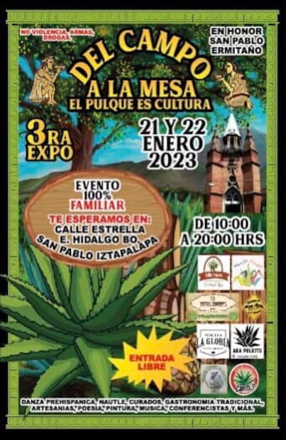¿Cuándo y dónde será la Feria del Pulque de Iztapalapa? 