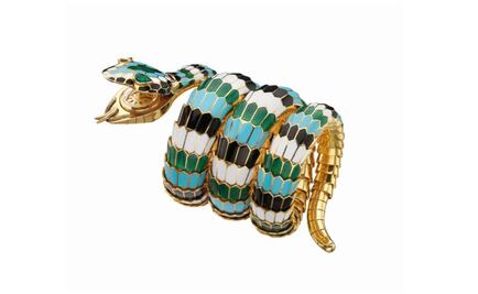 Serpientes y alta joyería