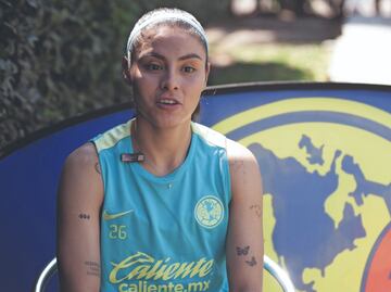 Karen Luna, de jugar con niños, a ser capitana del América: Me iré hasta que no pueda más