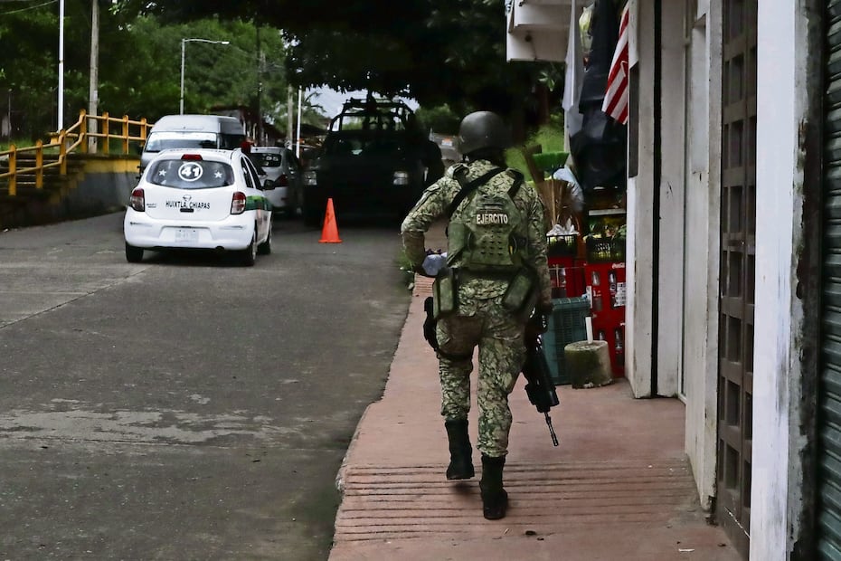 Los elementos del ejército realizaban tareas de vigilancia cuando escucharon un fuerte rugido proveniente de una casa en Sinaloa. Foto: CUARTOSCURO