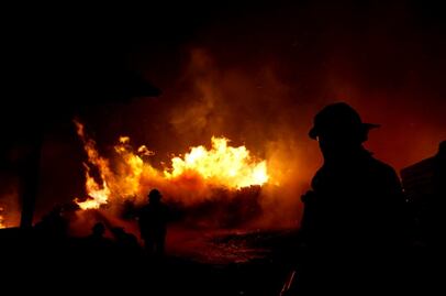 Envía México brigadistas a Chile para combatir incendios