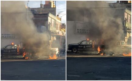 Policías atropellan a niño y pobladores queman patrulla en Puebla