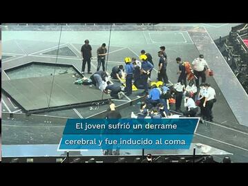 Bailarín de Mirror podría quedar parapléjico, tras ser aplastado por pantalla gigante