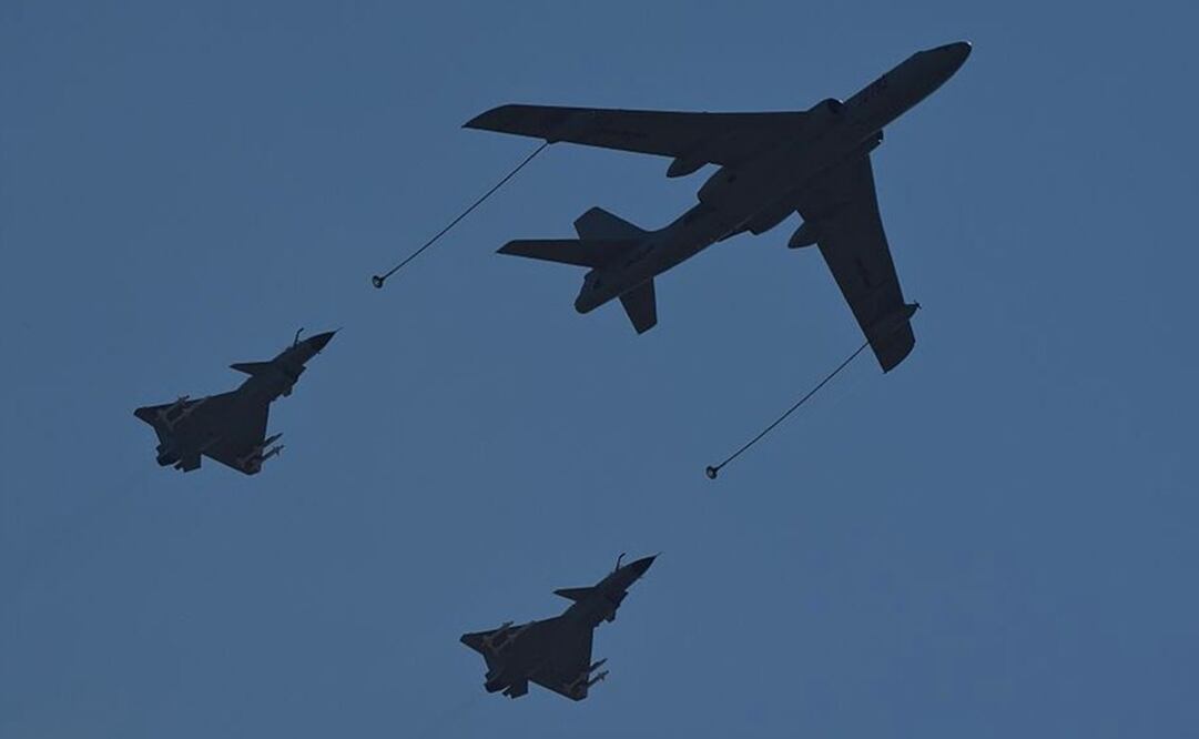 El Ministerio de Defensa de Taiwán anunció la detección de 26 aviones y cinco buques del ejército chino en las últimas 24 horas cerca de su territorio. Foto: Getty Images