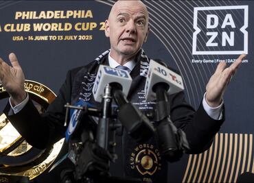 Gianni Infantino se rinde ante el Monterrey antes de enfrentar al Borussia Dortmund: "Los Rayados son famosos en el mundo entero"