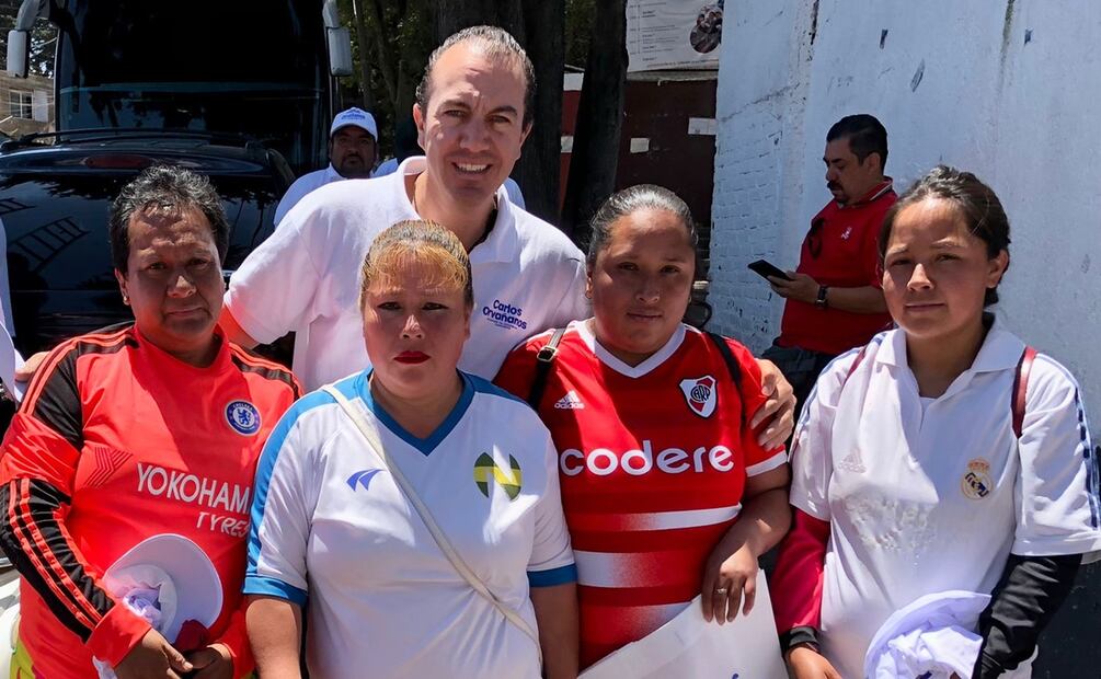 Carlos Orvañanos promete restaurar espacios públicos en Cuajimalpa. Foto: Omar Díaz