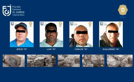 Detenidos por decomiso histórico de cocaína en CDMX se quedan en el Reclusorio Norte 