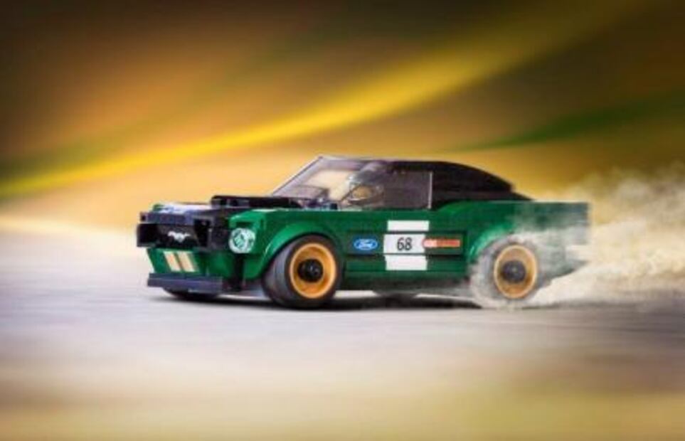 Ford y LEGO crean un Mustang Fastback 1968