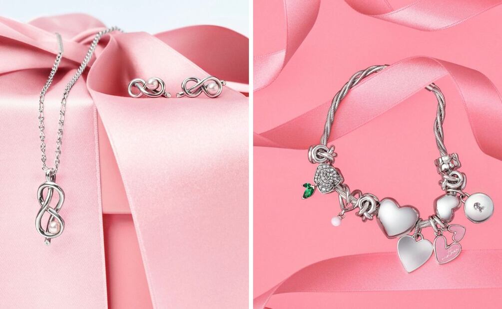 El símbolo de infinito es protagonista de la colección del Día de las Madres de Pandora. Foto: Cortesía