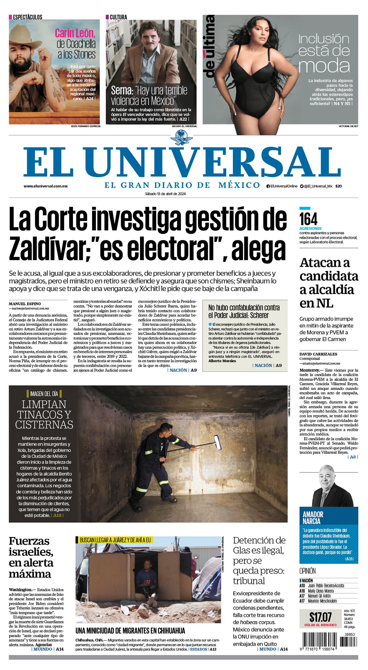 Portada impresa