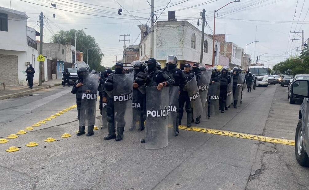 Eliminan guarida y túnel de un grupo criminal en San Francisco del Rincón (25/05/2025). Foto: Especial