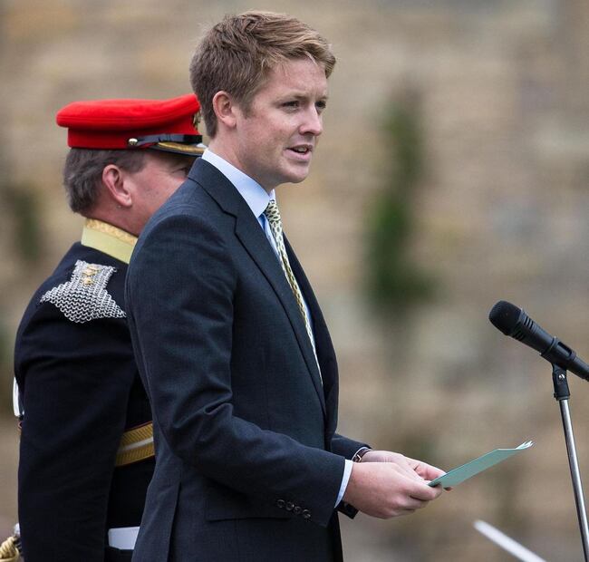 Hugh Grosvenor. Fuente: Instagram @martinagiannotti_official
