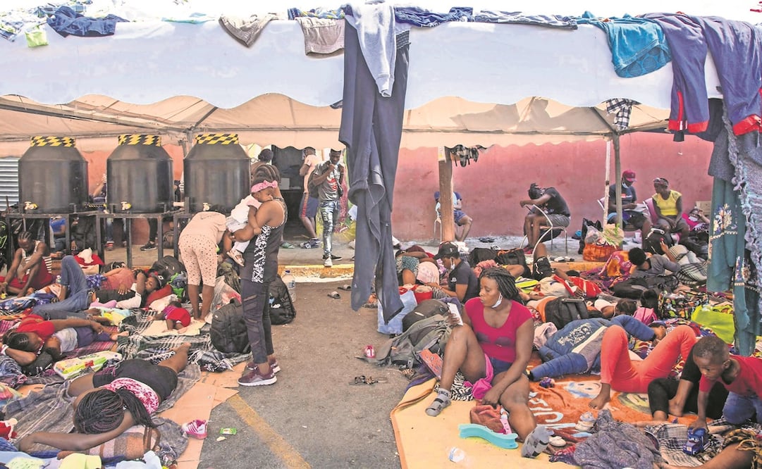 Migrantes rumbo a EU son obligados a estar en México hasta que se resuelva su caso. Foto: ARCHIVO EL UNIVERSAL