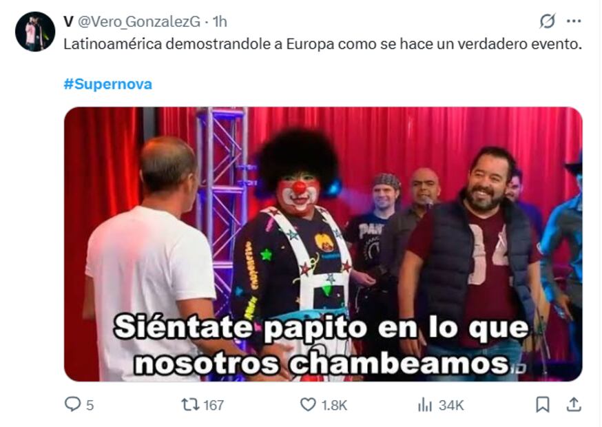 Usuarios en redes sociales compartieron memes y reacciones graciosas ante los primeros combates del Supernova Strikers 2025. Foto: Captura de pantalla