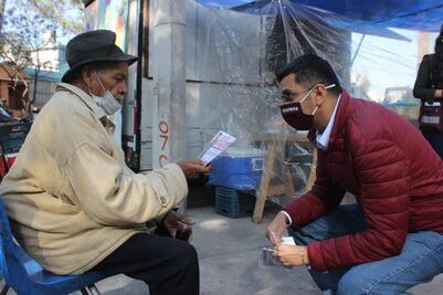 Promete candidato de Morena mejora urbana en Coyoacán