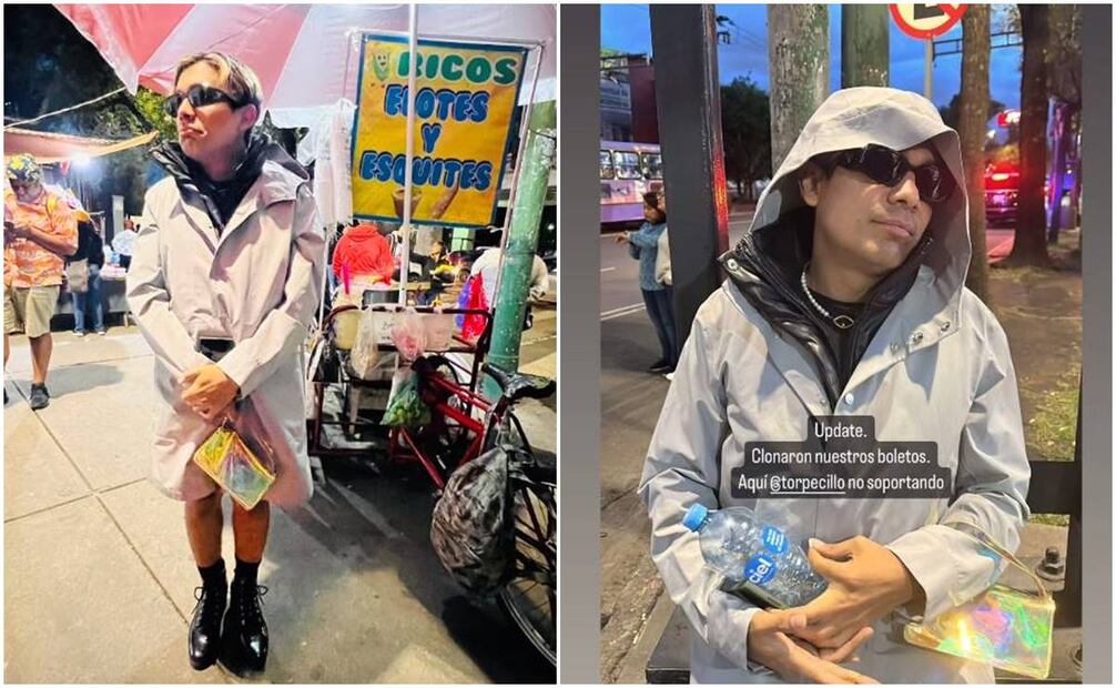 Ricardo Peralta luego de que no lo dejaran entrar al Foro Sol al concierto de Taylor Swift.