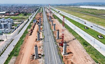 Inicia construcción del primer puente del tren AIFA-Pachuca