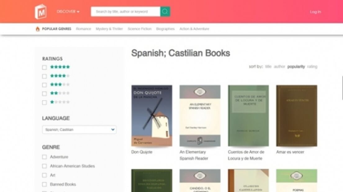 5 sitios legales de Internet para descargar libros gratis