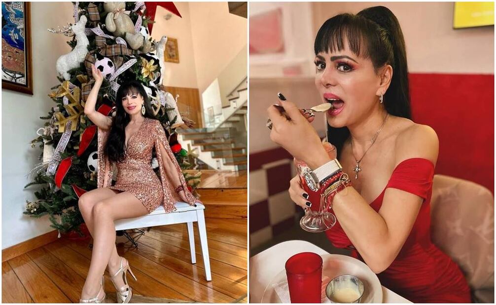 Maribel Guardia y sus fotos navideñas arrasan en redes.