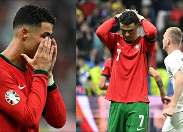 La conmovedora reacción de Cristiano Ronaldo tras fallar un penalti clave con Portugal