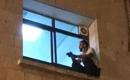 Desde la ventana, joven palestino cuidaba a su madre en Cisjordania