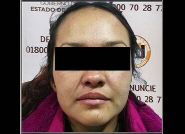 Detienen en Edomex a presunta secuestradora