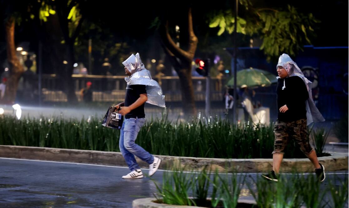 Lluvias. Foto: Fernanda Rojas/EL UNIVERSAL