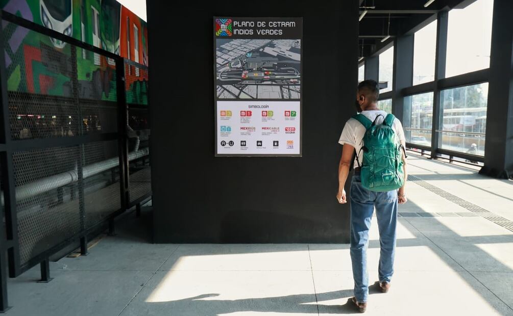 Estrenan usuarios Cetram Indios Verdes, en medio del caos y confusión. Foto: Fernanda Rojas