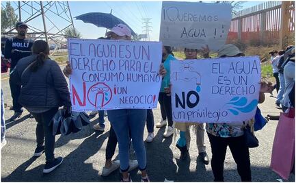 Vecinos realizan tres bloqueos en Ecatepec; exigen abastecimiento de agua 