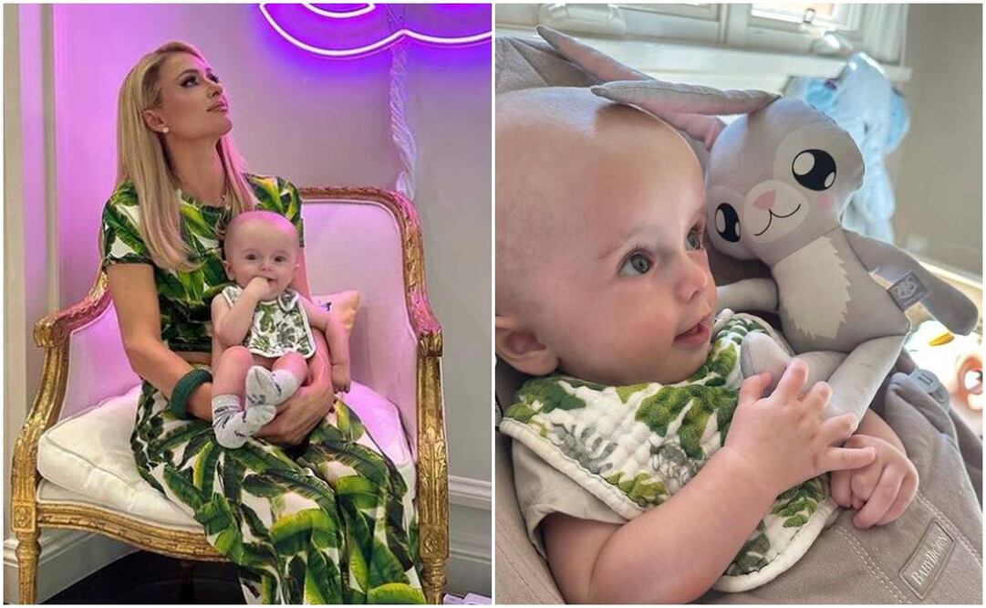 Paris Hilton y su hijo Phoenix. Instagram
parishilton