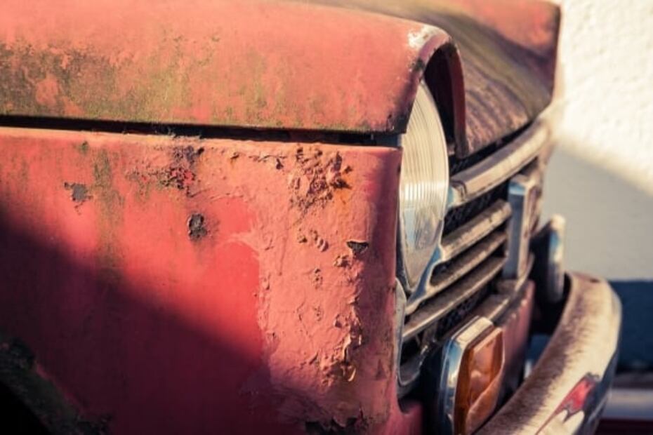 Cómo prevenir las manchas de óxido en tu coche. Foto: Pixabay