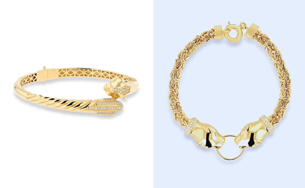 Pulsera y gargantilla de la colección Instinto. Foto: Cortesía